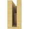 Ekena Millwork 3"W x 9"D x 6"H Classic Chapel Hill Rough Cedar Woodgrain TimberThane Corbel, Primed Tan CORUR03X09X06CHPRCPR - alternate 2